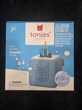 Tonies Starter Set - Blue Frozen Storytime Speaker
